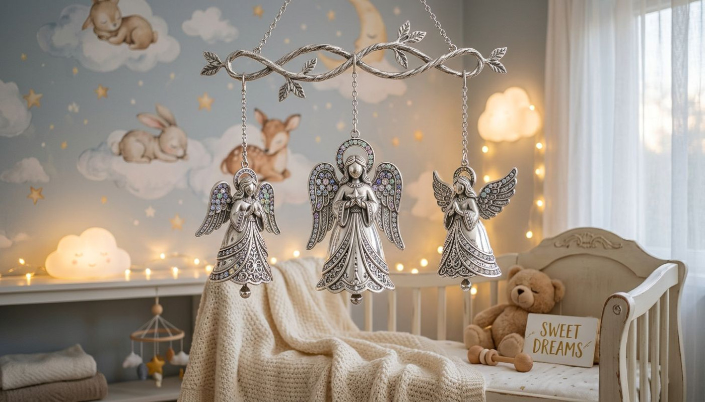 Diseños innovadores de llamadores de ángeles para futuras madres